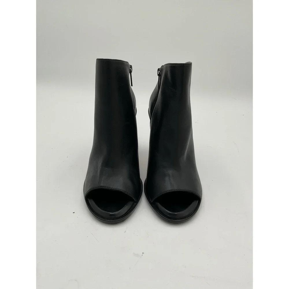Vince Camuto Women's Finndaya Peep-Toe Wedge Booties  Sz 8.5